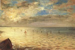 The Sea at Dieppe (mk05), Eugene Delacroix